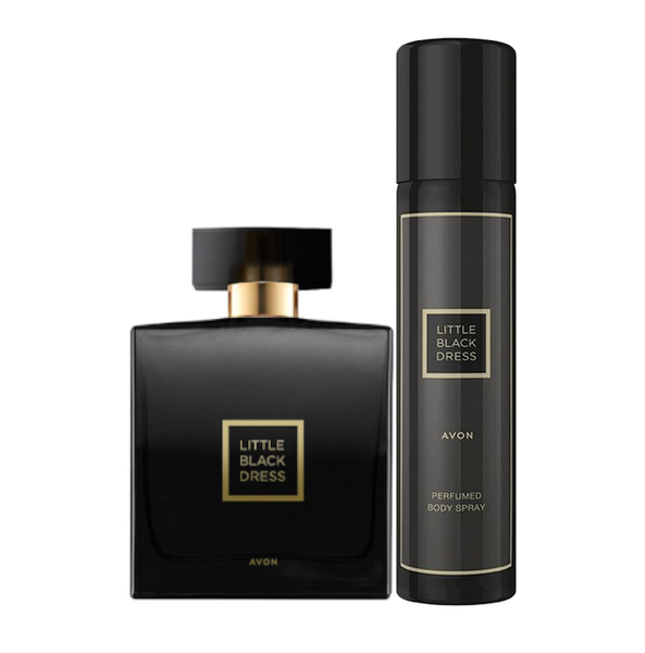 Avon - Little Black Dress 2 Pieces Perfume &amp; 90ml Body Spray Set for Her