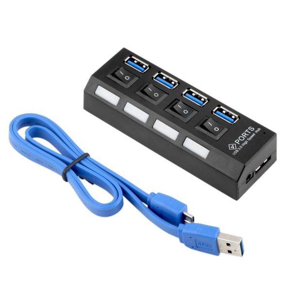 Usb3.0 Hub with Switch - 4port