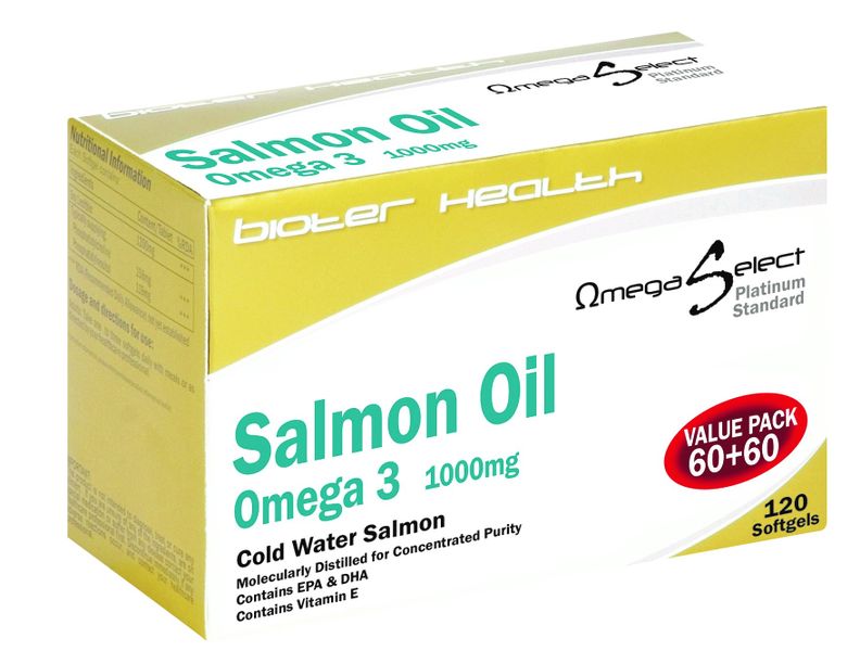 OmegaSelect - Salmon Oil 1000mg 120's