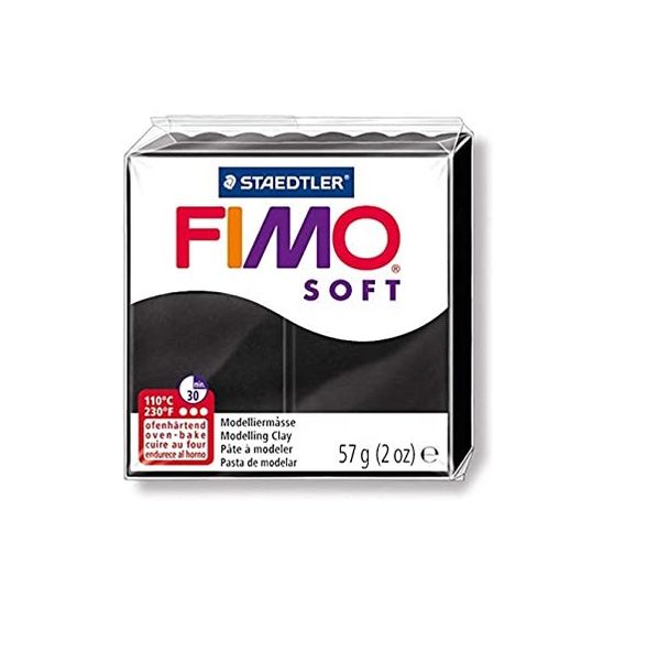 Staedtler Mod. clay Fimo soft black 57g