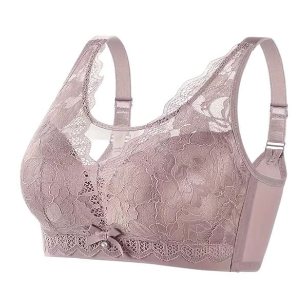Women's Push-Up &amp; Side Support Wireless Bra - Purple