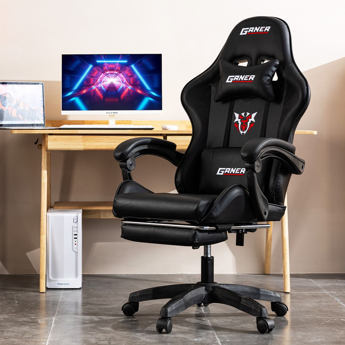 Gaming Chair Deli - Black | Shop Today. Get it Tomorrow