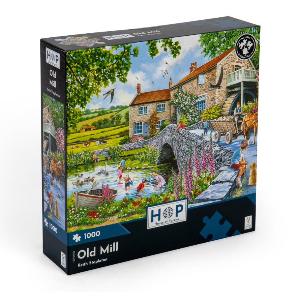 Old Mill HOP 1000 Piece Jigsaw Puzzle