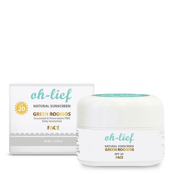Oh Lief Natural Face Sunscreen Spf20 50ml