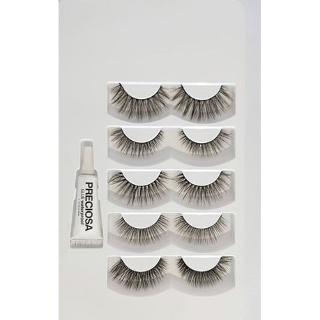 Futurity Beauty - Human Hair Eyelashes and Glue Set - 5 Pairs | Buy Online  in South Africa 