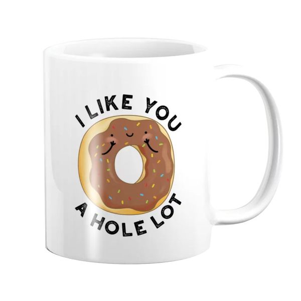 Pappa Joe Mug - I Like You A Hole Lot