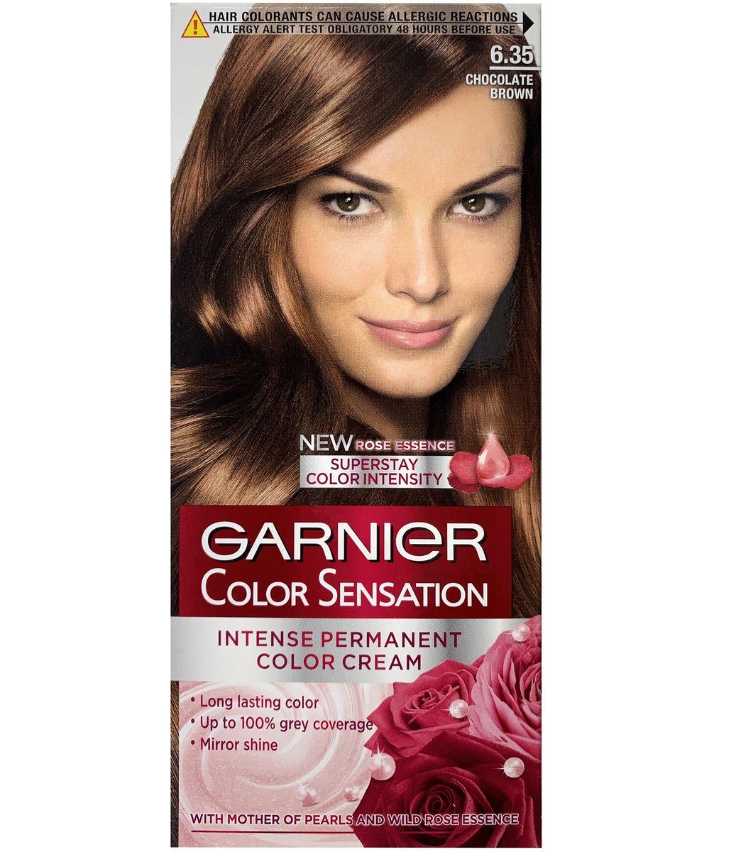 Garnier Colour Sensation Hair Colour Dye  Chocolate Brown | Buy Online  in South Africa 