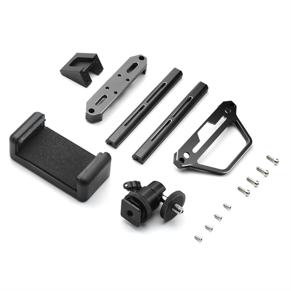Transmitter Protector Frame &amp; Phone Holder for Flysky Noble Nb4 Red