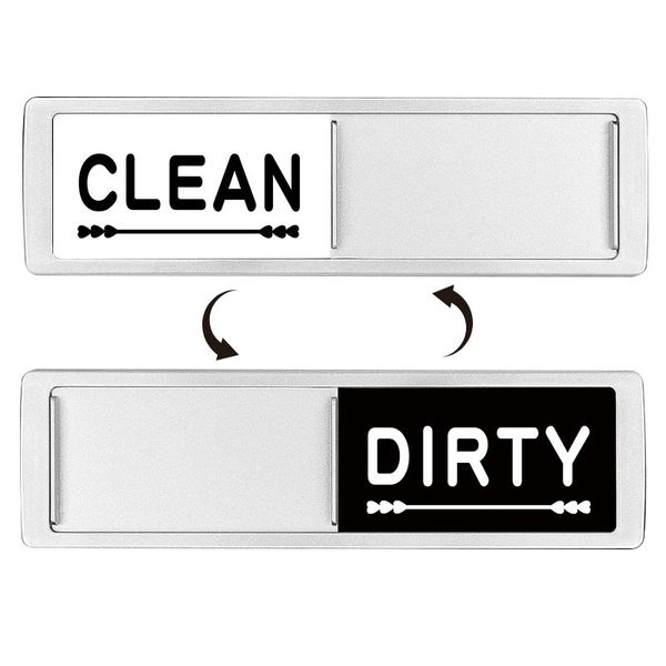 Magnetic Clean / Dirty Sign for Refrigerators and Dishwashers