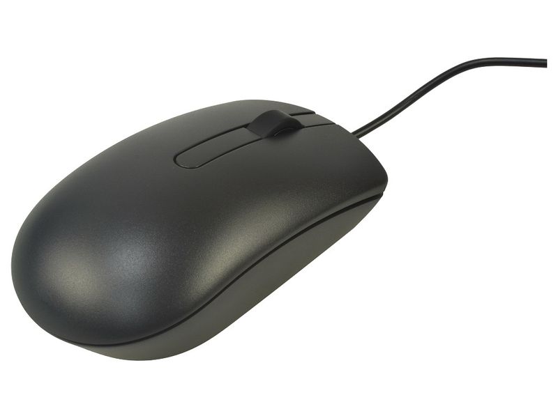 Dell - Optical Mouse-MS116 - Black