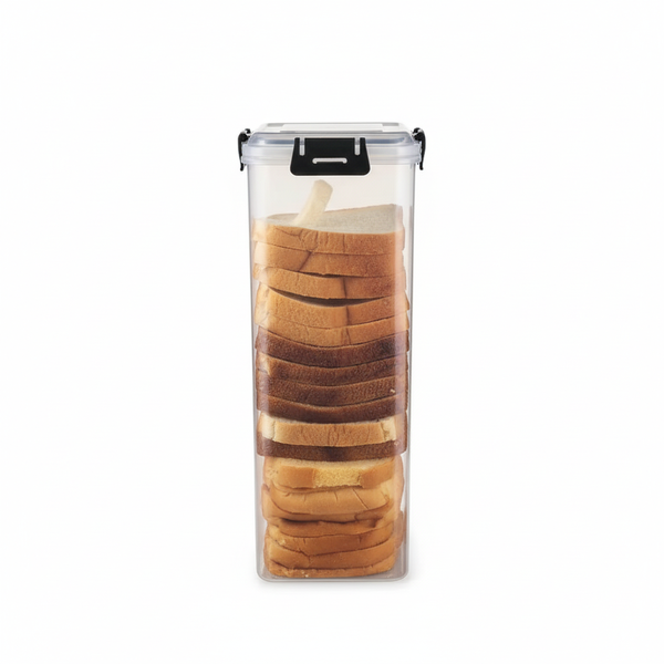 Airtight Transparent Bread box with Lid