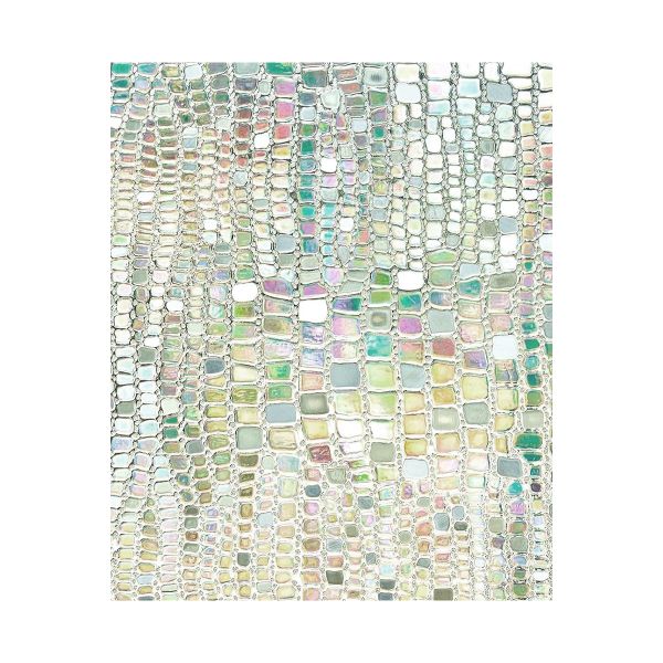 60 x 500CM Peel &amp; Stick 3D Rainbow Window Film Anti UV Kaleidoscope