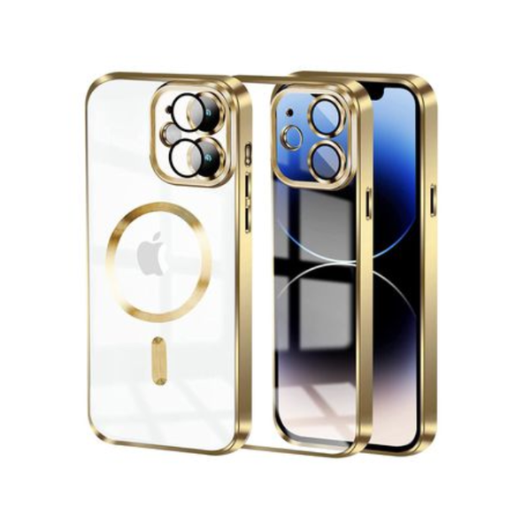 MagSafe Silicone Protective Cover for iPhone 11 Compatibility - Rose Gold