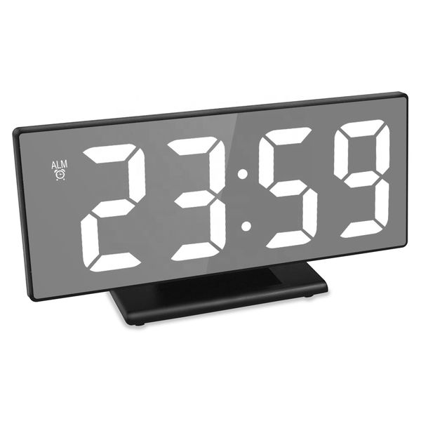 LED Digital Mirror Alarm Clock