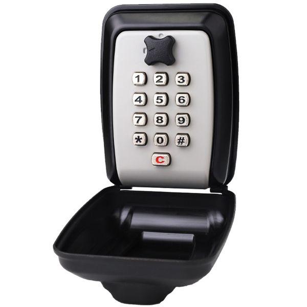 ALANES Key Lock Box for Outside Wall Mount 12-Digit Combination