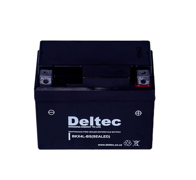Motorcycle Battery - Deltec 3.5A/H: FBX4L-BS