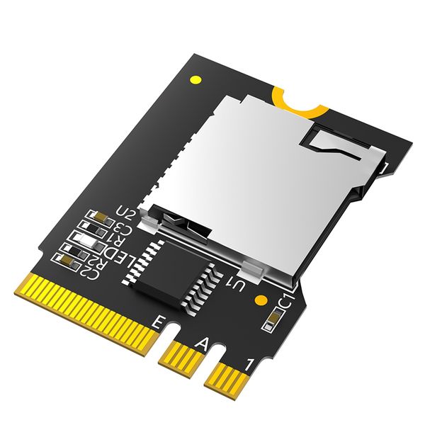New Version Micro-Sd Card Tf Sdhc Sdxc To Ngff Key A-E Adapter