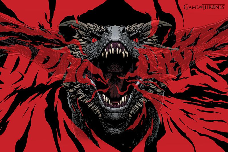 Game of Thrones (Dracarys) Poster