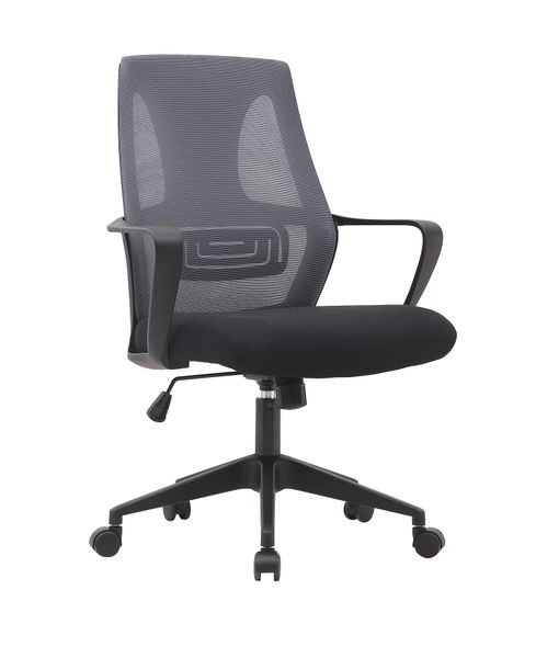 Linx Jagger Mid Back Mesh Chair - Grey