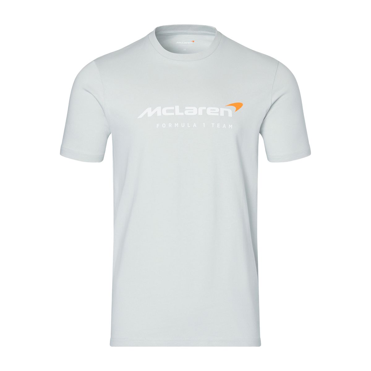 McLaren Mens Team Core Essentials 2022 T Shirt Storm Grey Shop