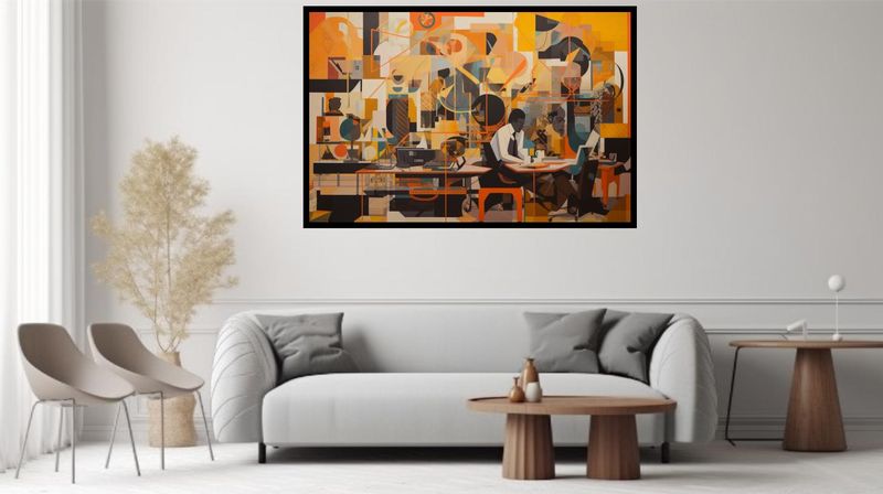 Fancy Artwork - Abstract Art A0034 image