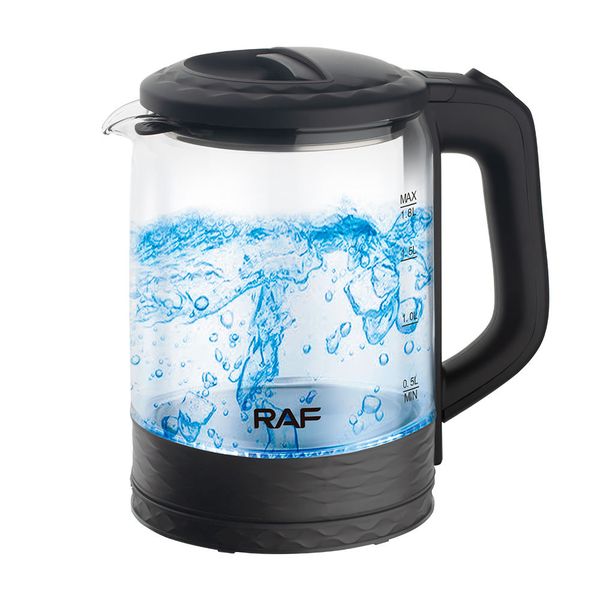 RAF 1350W 1.8L Glass Electric Kettle