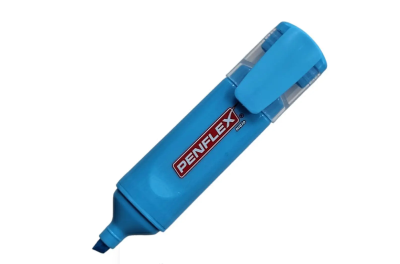 Penflex - Highlighter Higlo - Blue x 6