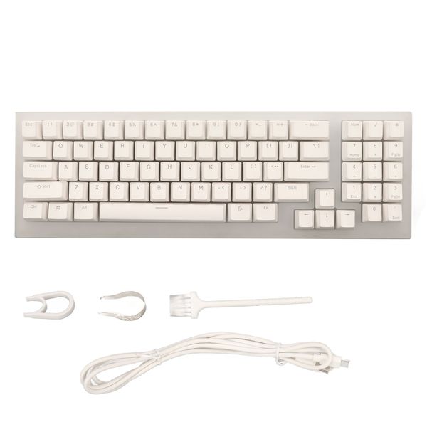 Mechanical Keyboard Game 77 Key RGB Blue Switch