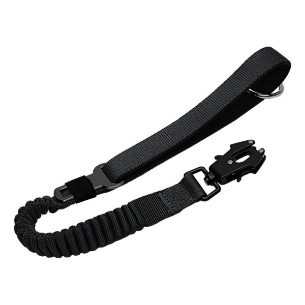 Heavy Duty Bungee Dog Leash with Shock Absorbing Car Seatbelt Buckle Lead
