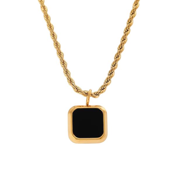 Stainless Steel Woven Necklace