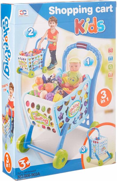 Kids Fruit And Veg Shopping Cart