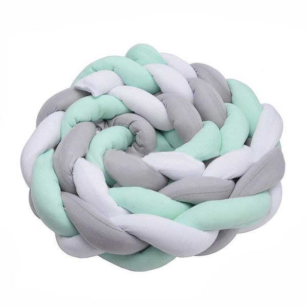 Durable Braided Baby Crib/Cot Bumper-2m