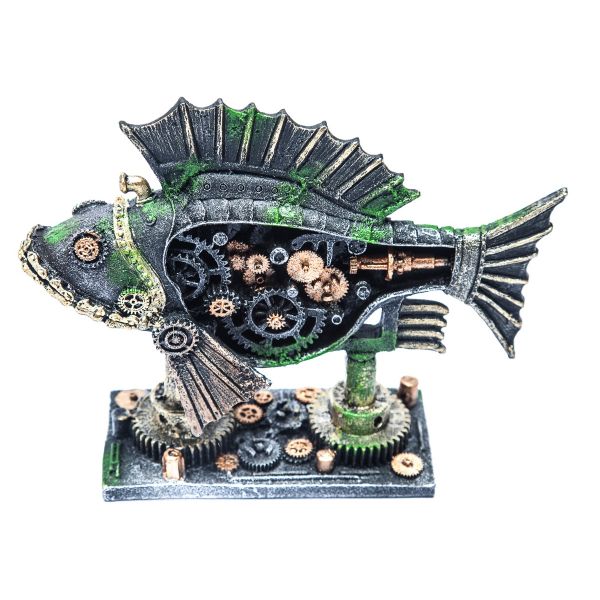 Steampunk Fish - Fish Tank/Aquarium Resin Ornament