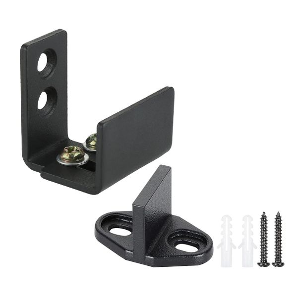Adjustable U-Shape &amp; T-Shape Flush Flat Bottom Design Barn Door Floor Guide
