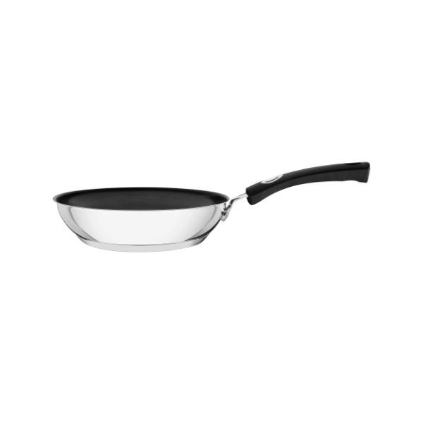 Tramontina Stainles Steel, Non-Stick Shallow 24cm, 2.1L Frying Pan