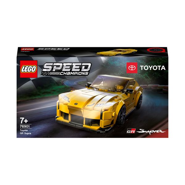 LEGO® Speed Champions Toyota GR Supra 76901 Building Toy Cars - 299 Pieces