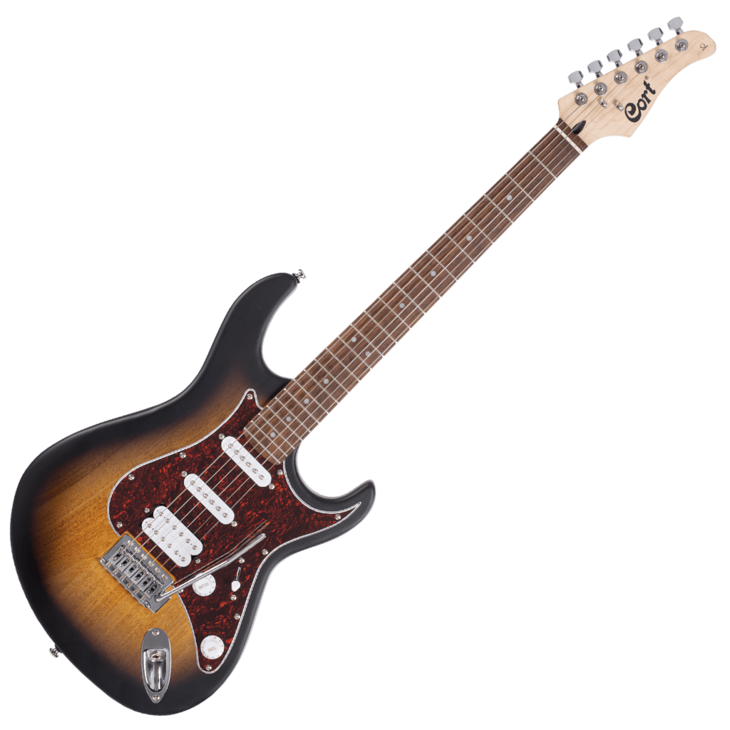 Cort G110 Electric Guitar - HSS Open Pore - Various Colours