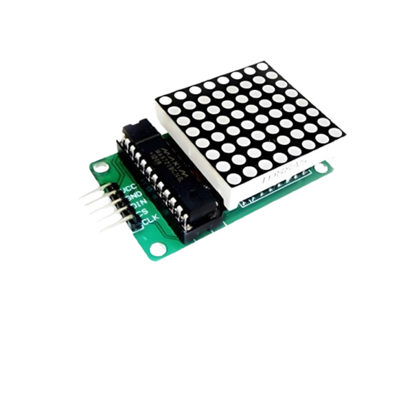 HKD MAX7219 8x8 LED Dot Matrix Display Module Red