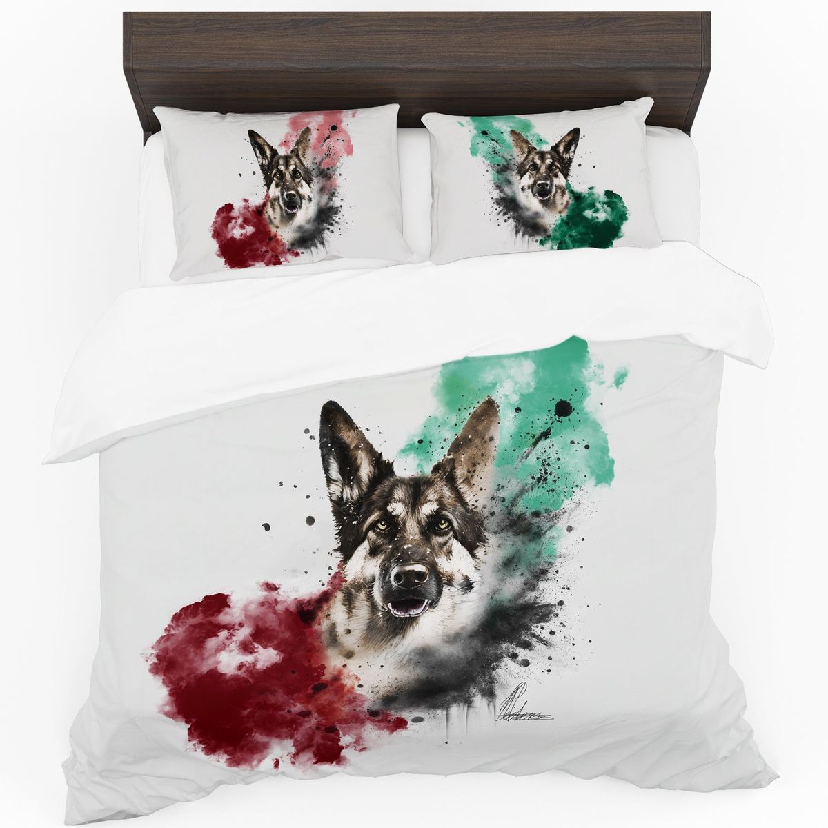 German Shepherd By Nathan Pieterse Duvet Cover Set Shop Today. Get it