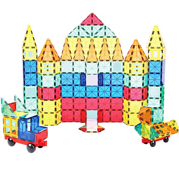 Onshine 108 Piece 3D Magnetic Building Educational 3D Tiles