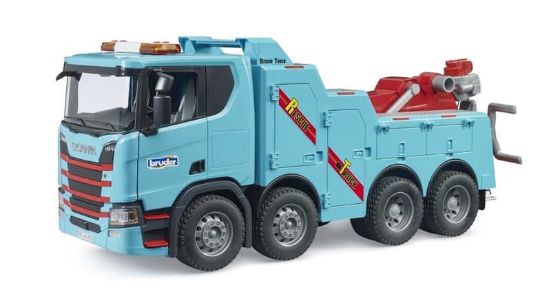Bruder Scania Super 560R Heavy Tow Truck with Light and Sound Module - 46cm