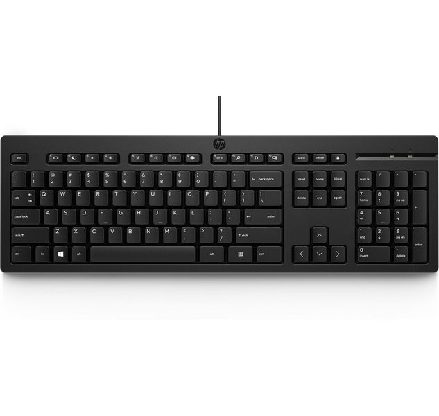 HP 125 USB wired keyboard