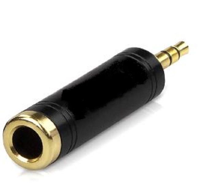 TRRS Female to TRS Male Stereo Adaptor