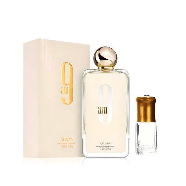9am White Eau de Parfum - 100ml + Perfume Oil Gift
