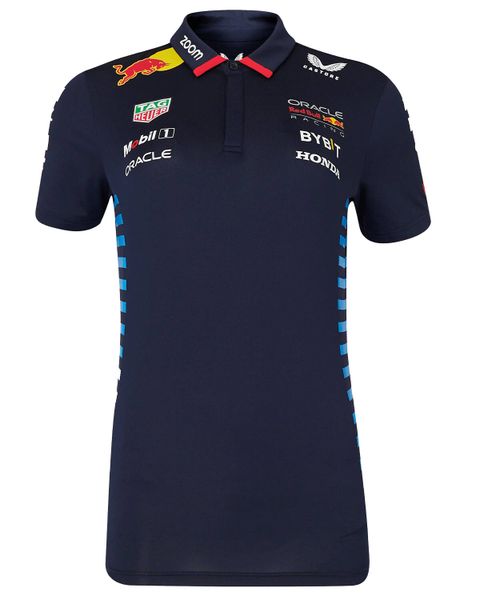 Red Bull Racing F1 Women's 2024 Team Polo Shirt - Navy