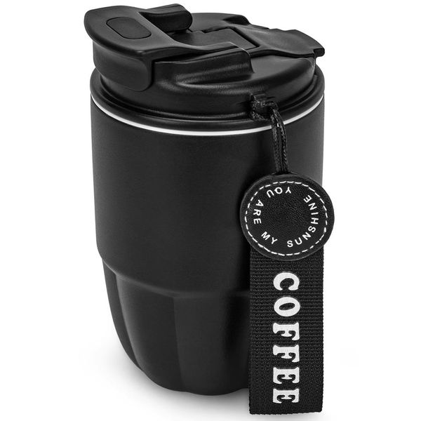 320ml Mini Stainless Steel Coffee Mug,Small Vacuum Flask,Portable Fashion W