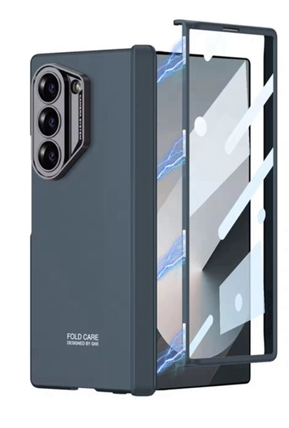 Ultra Shockproof Protective Case Compatible with Samsung Galaxy Z Fold 6 Matt Green
