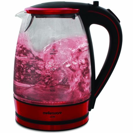 Mellerware glass hot sale kettle