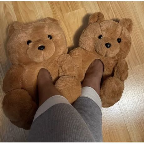 Big discount bear slippers