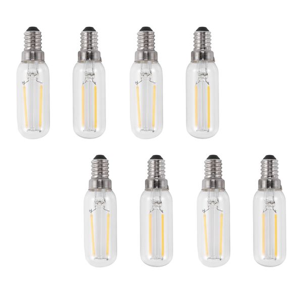 8X E14 3W LED Cooker Hood Extractor Fan Bulb Warm White